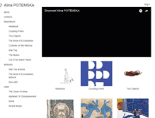 Tablet Screenshot of potemska.com
